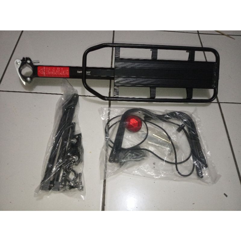Rak belakang sepeda MTB Alloy new pannier sepeda mtb impor