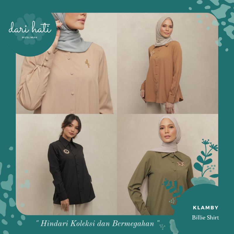 GREEN ARMY M - BILLIE SHIRT By Wearing Klamby