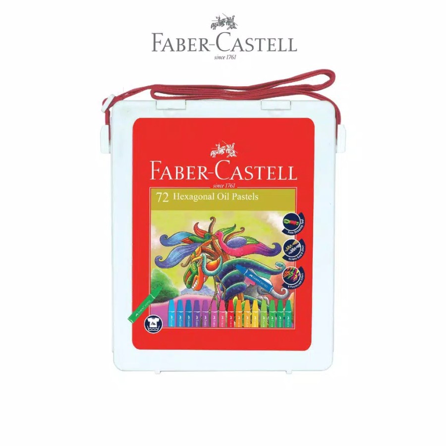 

Crayon Oil Pastels Faber Castell 72 Warna