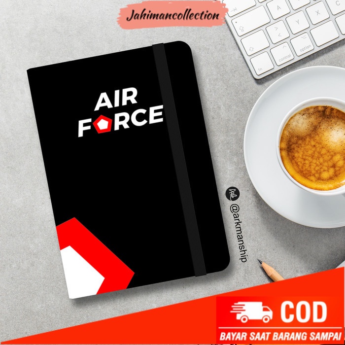 

✨ BISA COD ✨ Notebook Air Force Insignia 2R - A6, Lined