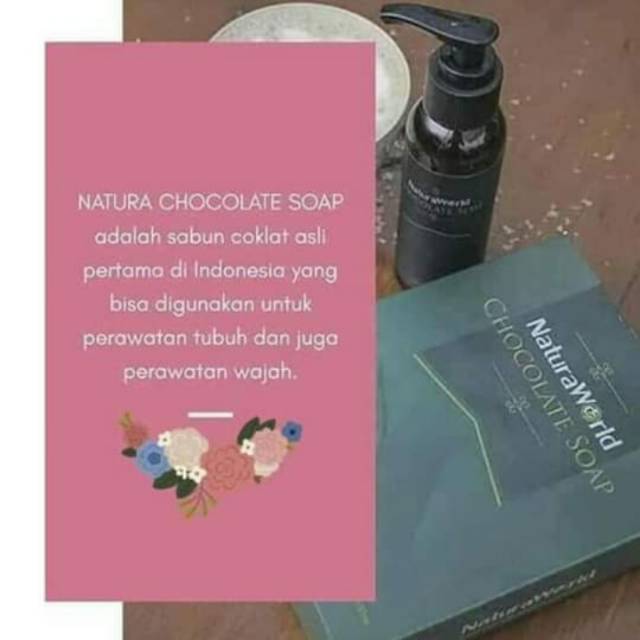 

Natura chocolate soap