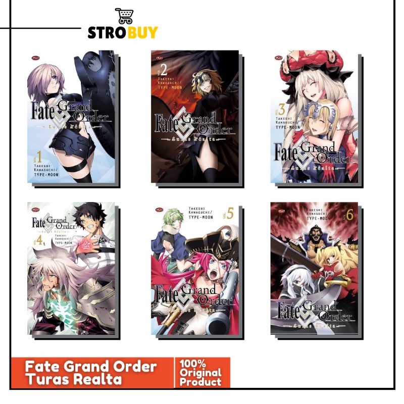 Komik Fate Grand Order Turas Realta Lengkap Shopee Indonesia