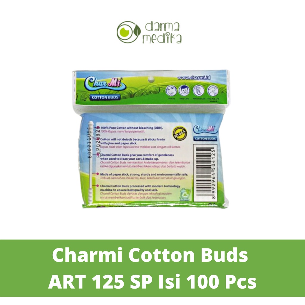 Charmi Cotton Buds ART 125 SP isi 100pcs