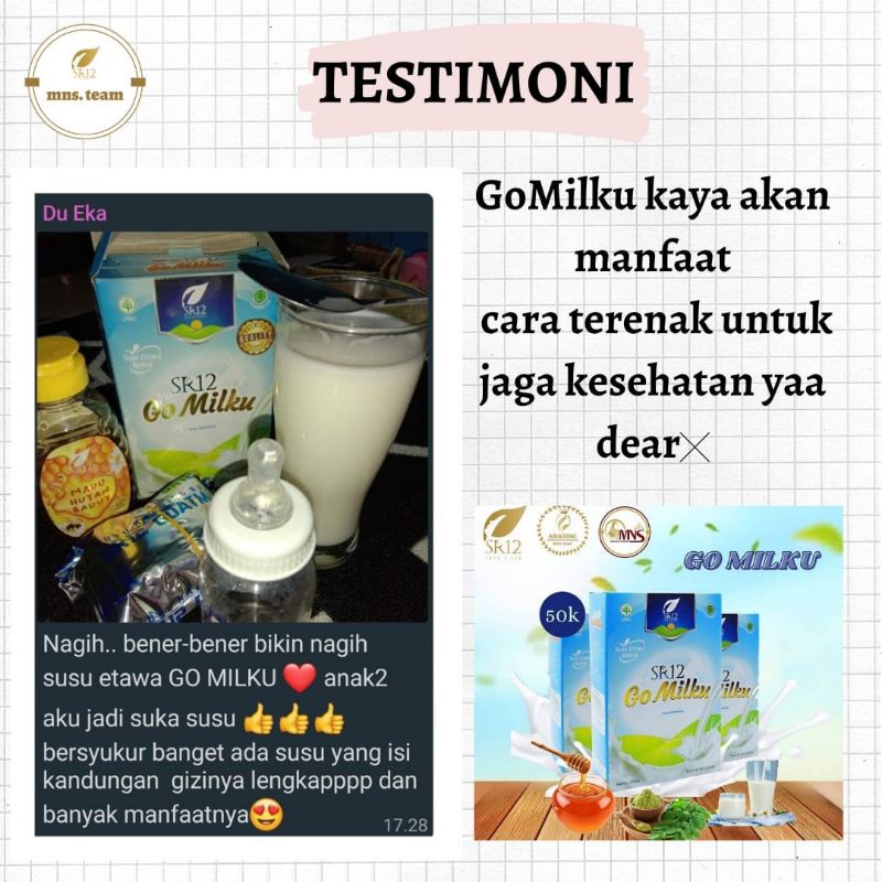 

Susu Go Milku SR12