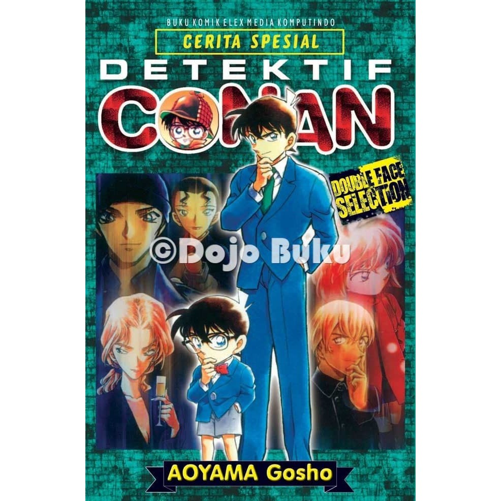 GARANSI BERKUALITAS  Komik : Detektif Conan Double Face Selection ( Aoyama Gosho )