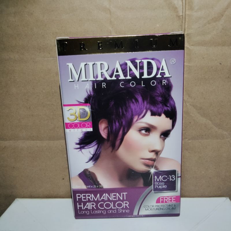 Miranda hair color/3D color/miranda permanent hair color