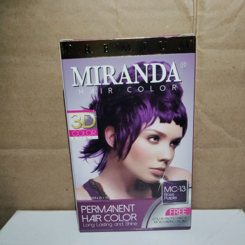 Miranda hair color/3D color/miranda permanent hair color