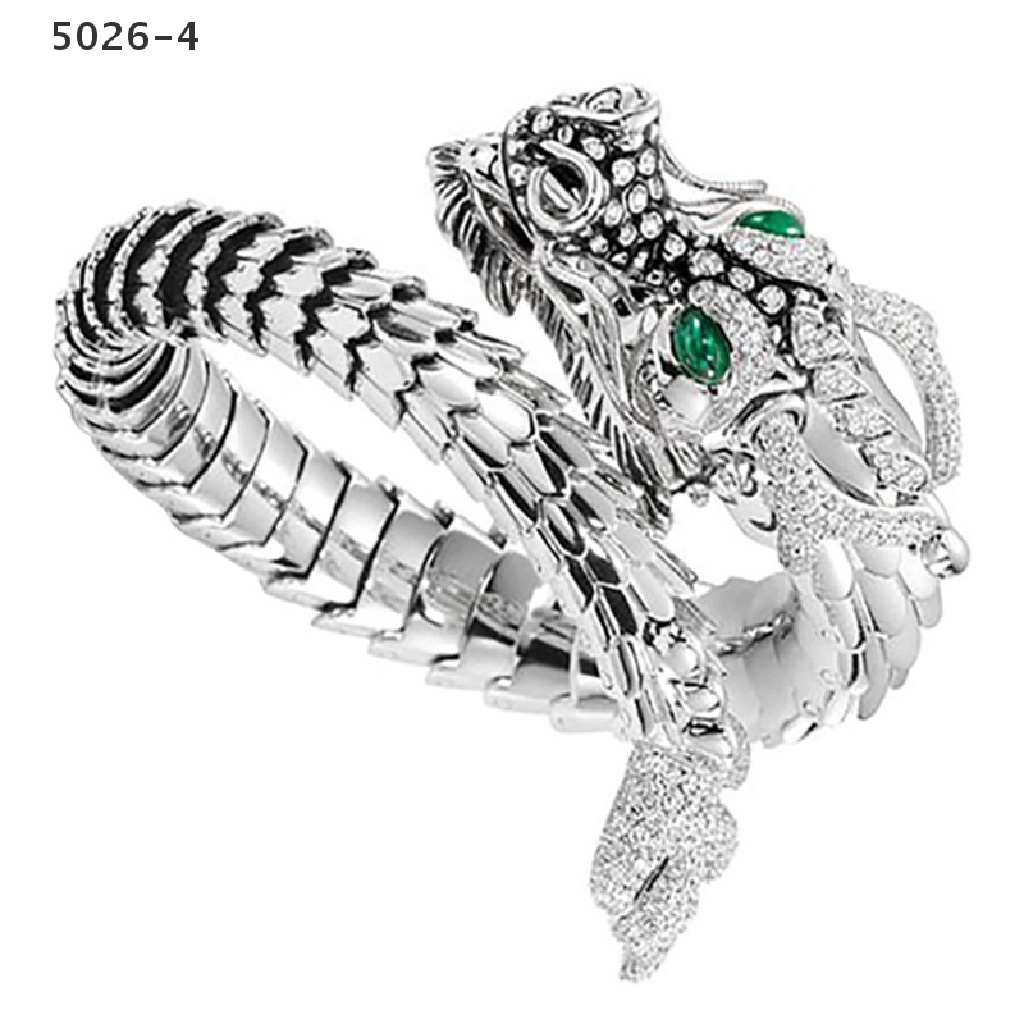 5026-4 Unique Men's Chinese Dragon Ring Cool Cycling Men and Women's Rings Size Adjust 5026-4