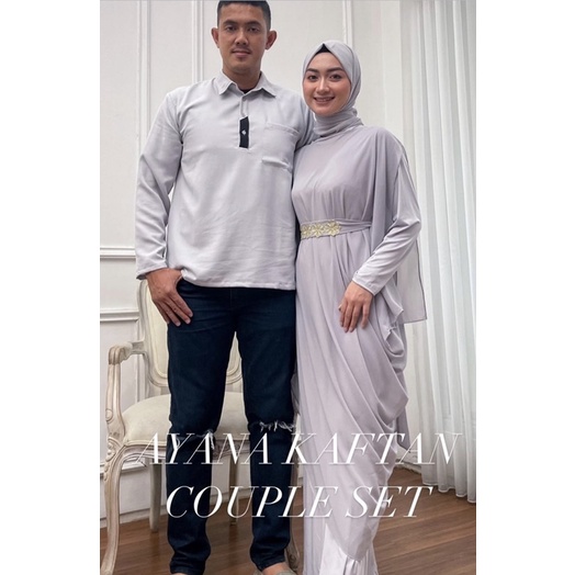 ( VM )- Vanesha Margaretta - 670 Couple / Bahan Spandex bukan Scuba / Iner Spandex / Couple Muslim
