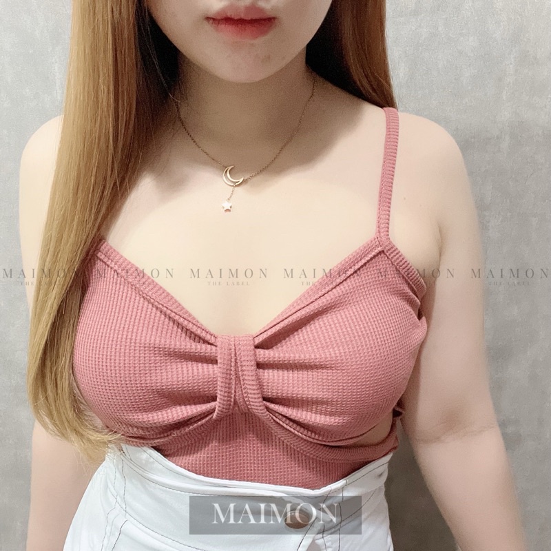 Tanktop Uniqlo Cut Out Side | Atasan Wanita Sexy Fashion | Maimon Grosir