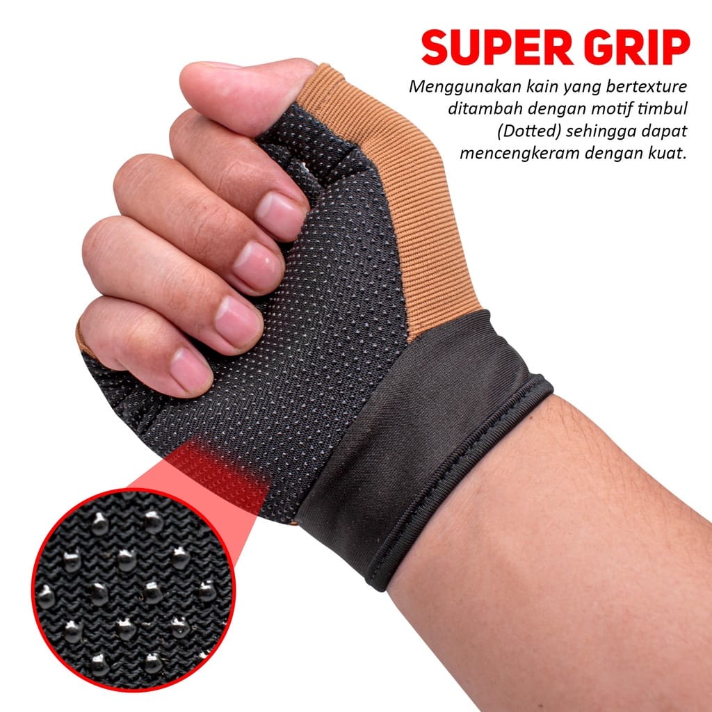 [TERMURAH] SARUNG TANGAN MOTOR / SEPEDA UNISEX TACTICAL OFF ROAD BEST SELLER - FAS-144