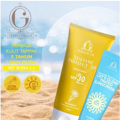 ^ KYRA ^ Madame Gie Protect Me Sun Screen Protector SPF 30 with Calendula Sunscreen