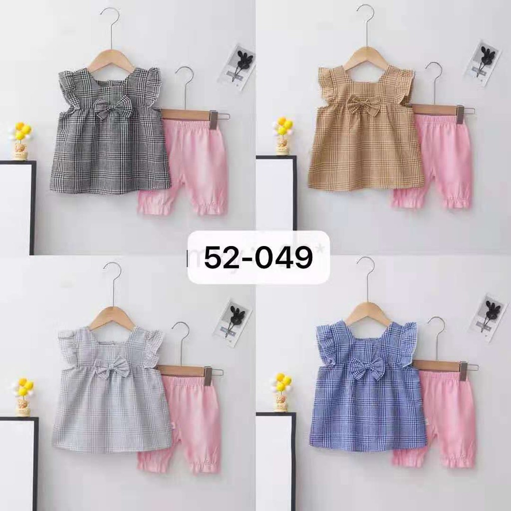 Setelan Baju Anak Perempuan Balita Import | Set Kaos Anak Cewek / Kualitas Premium STLNG13 STLN Girlbox