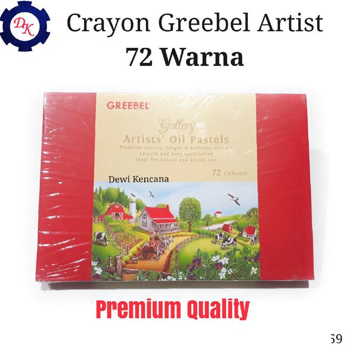 

(COD) Crayon Greebel Artist 72 Warna ST030