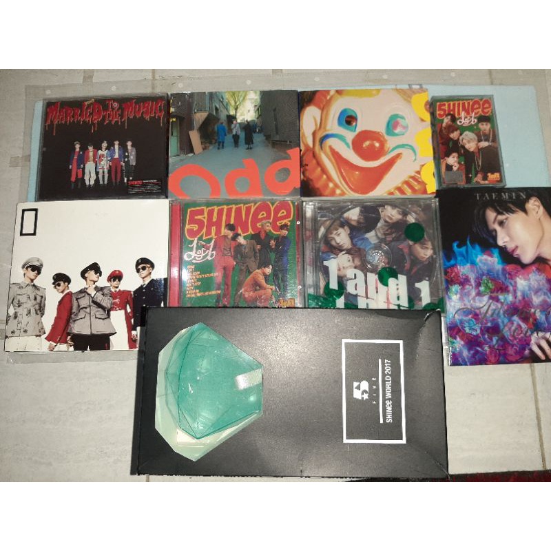 album only shinee (odd, 1 and 1, 1 of 1, married to the music, everybody, flame of love)