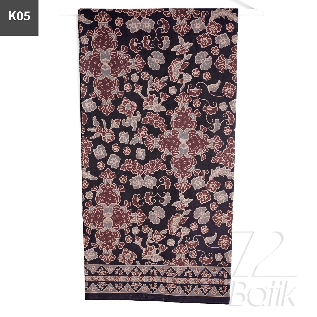KAIN BATIK PREMIUM Bahan Katun Motif Kembang Kincir Warna Hitam 722508 Cap 72 Jarik Jarit Samping Kebat Panjang Batik Katun Modern Premium Bahan Seragam Batik Pernikahan Kantor Keluarga Murah Kamen Jadi Batik Bali Lembaran