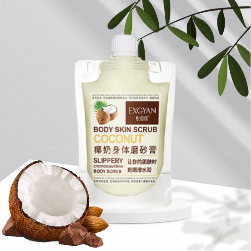 ENERGIZING COCONUT &amp; MILK BODY SCRUB