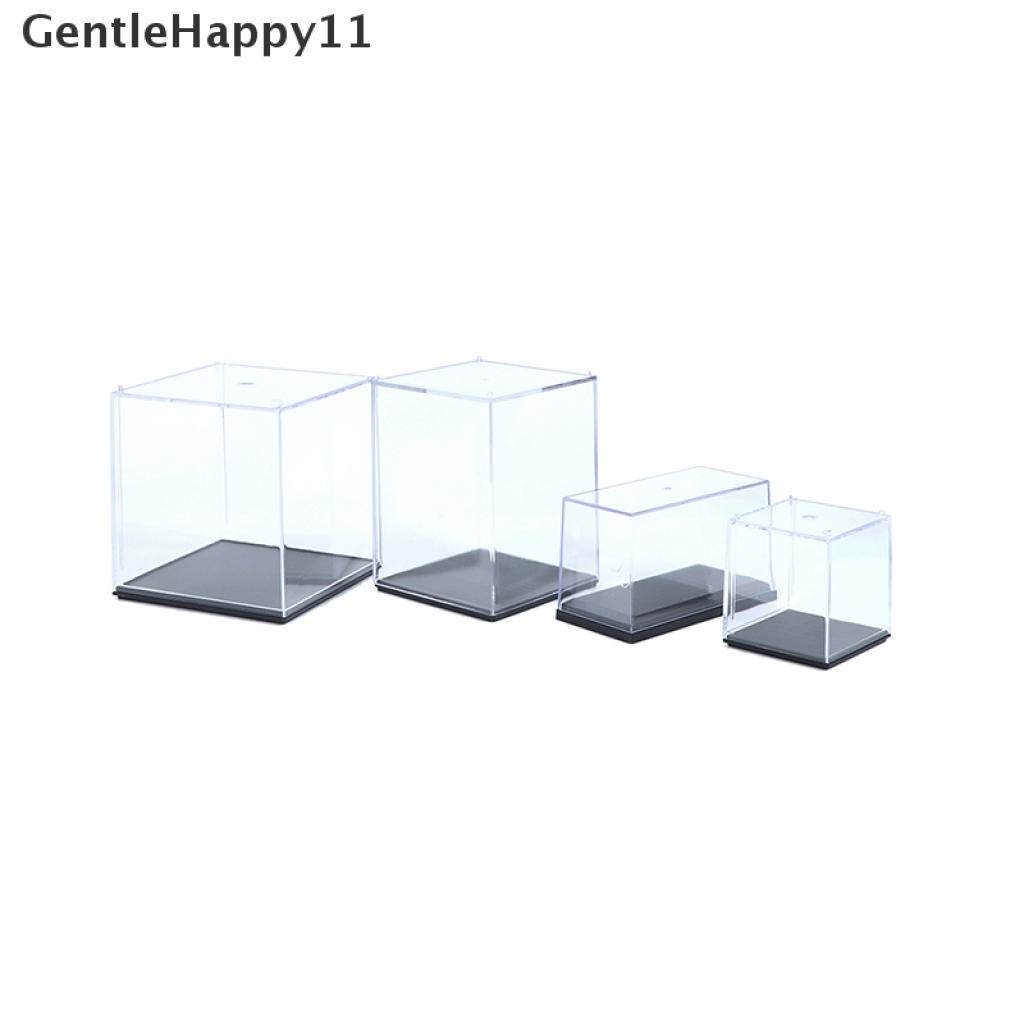 Gentlehappy Kotak Display Case Plastik Akrilik Bening Perlindungan Tahan Debu Untuk Model Figure