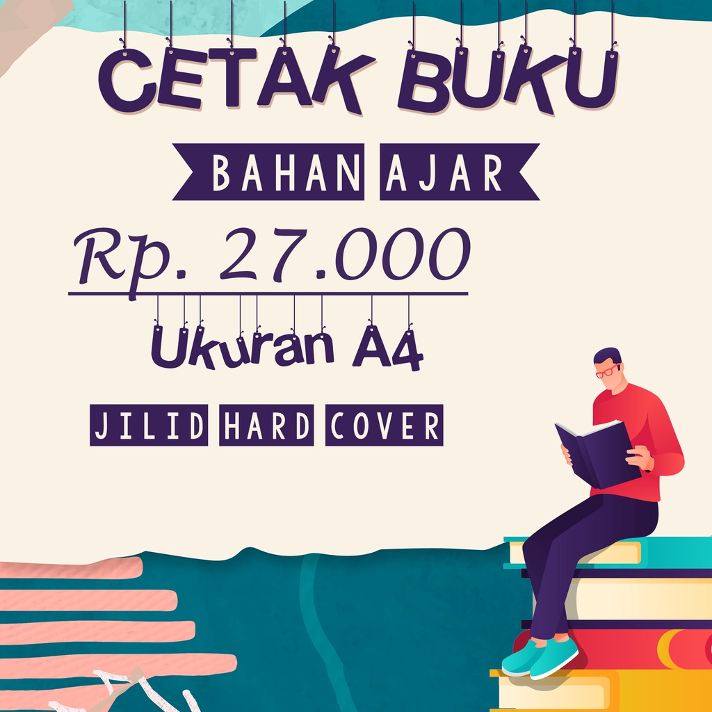 

CETAK BUKU BAHAN AJAR TERMURAH/ CETAK JILID HARD COVER UKURAN A4