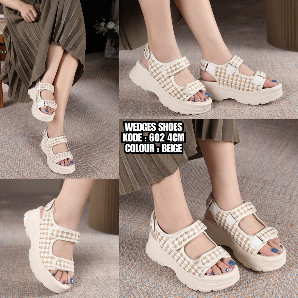 FASHION WEDGES SHOES 602