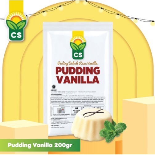 

Puding Vanila 200gram CS Food