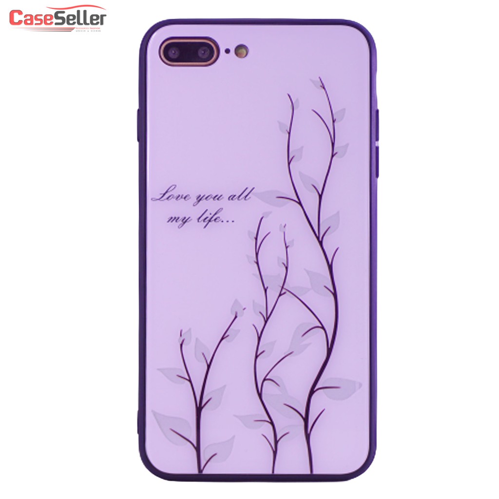 CaseSeller - XIAOMI Mi Note 10 / Note 8 / 6A 7A 8A   Hardcase Glass Ultraviolet Glow In The Dark