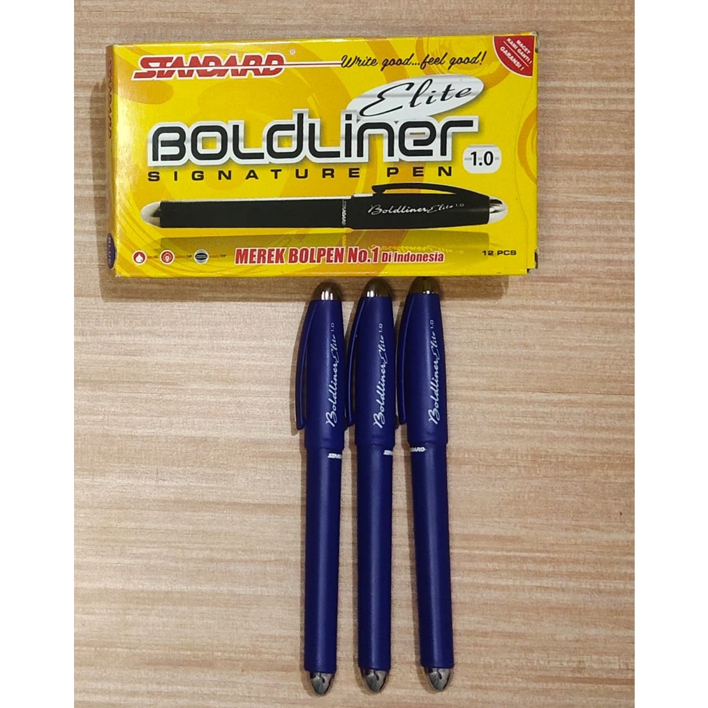 

BOLPOIN STANDARD BOLDINER ELITE 1.0 HITAM DAN BIRU
