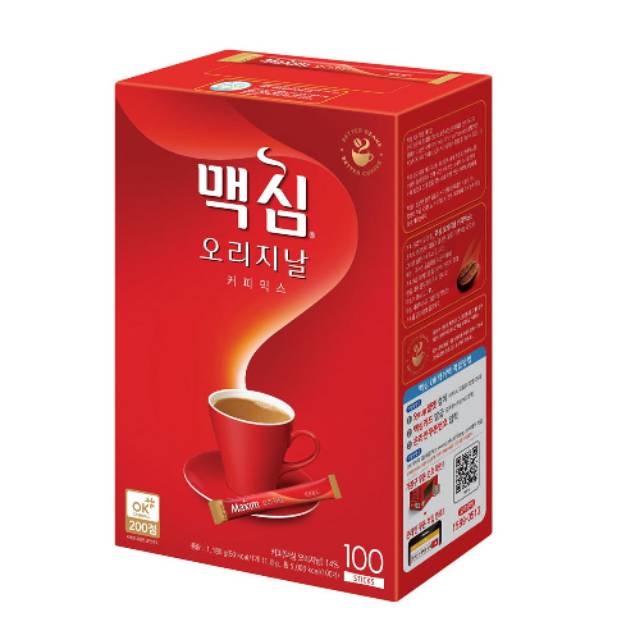 

Dongsuh Maxim Coffee Original 1.118gram*