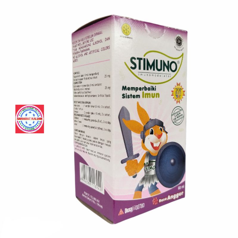 Stimuno Sirup 60ml Dan 100ml