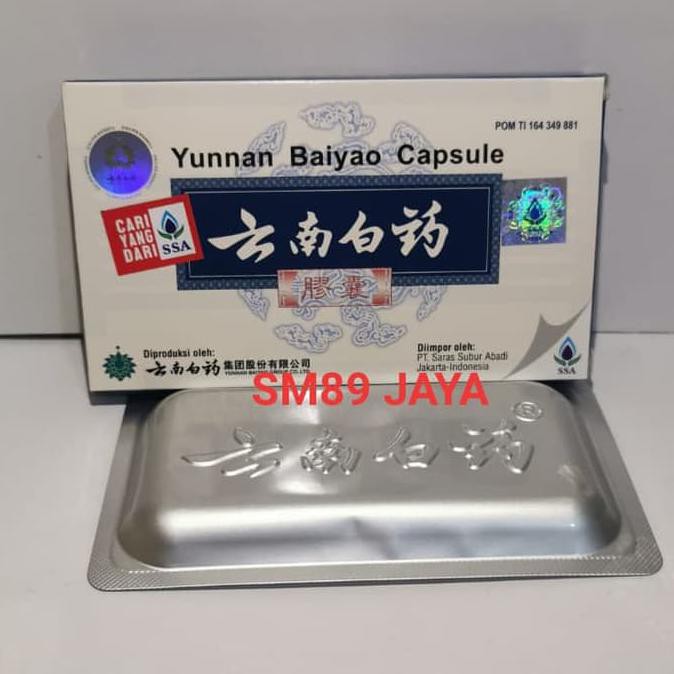yunnan baiyao kapsul produk original