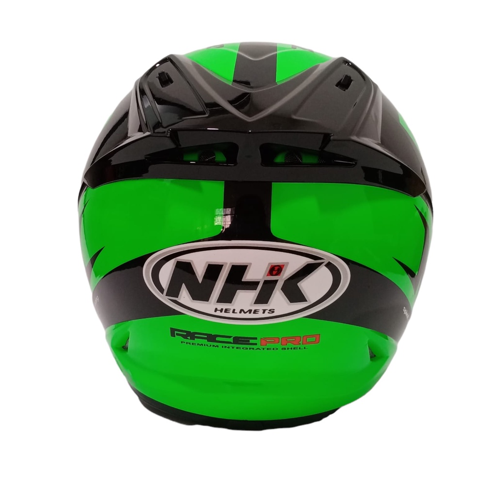 HELM FULL FACE NHK MOTIF RACE PRO ZR 650 GREEN FLO