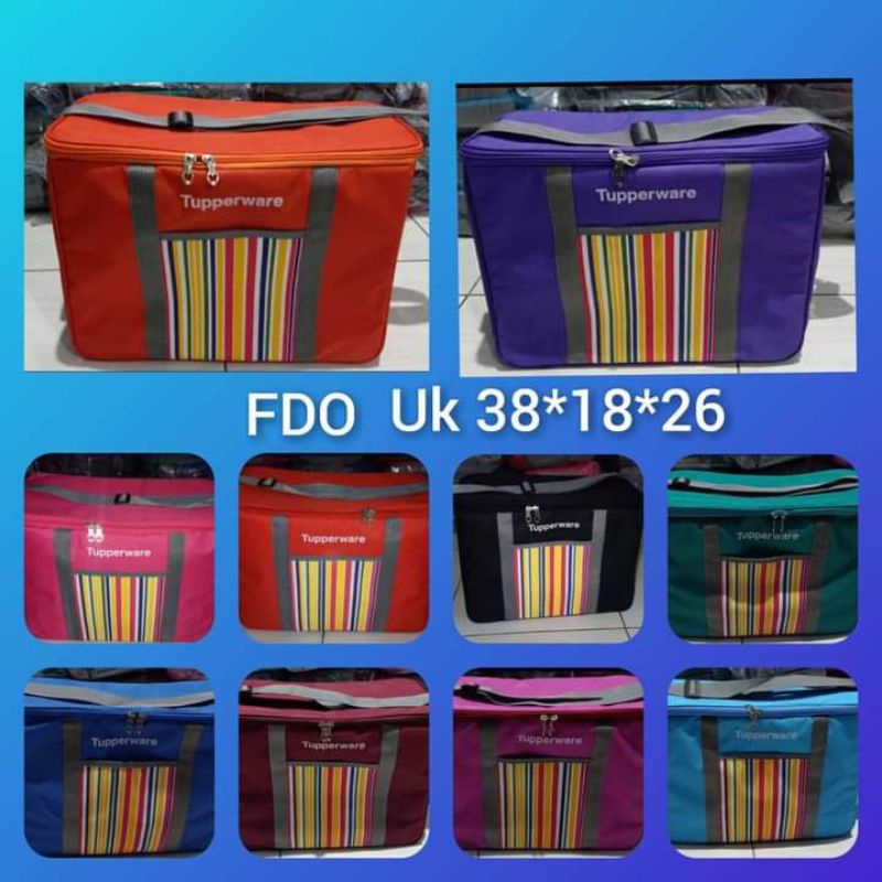tas bekal Tupperware FDO piknik multifungsi besar