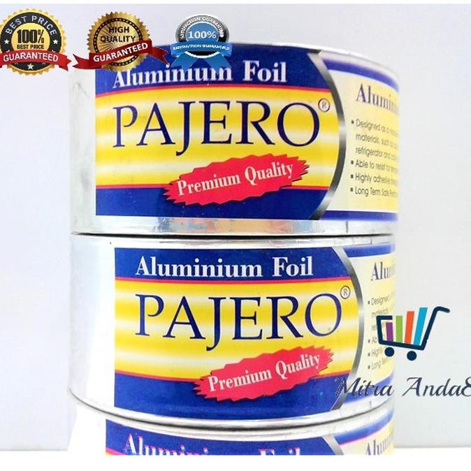 

✤♛Terlaku,,!! ISOLASI ALUMINIUM FOIL PAJERO / Tape Lakban Solasi TAHAN PANAS 48x25 