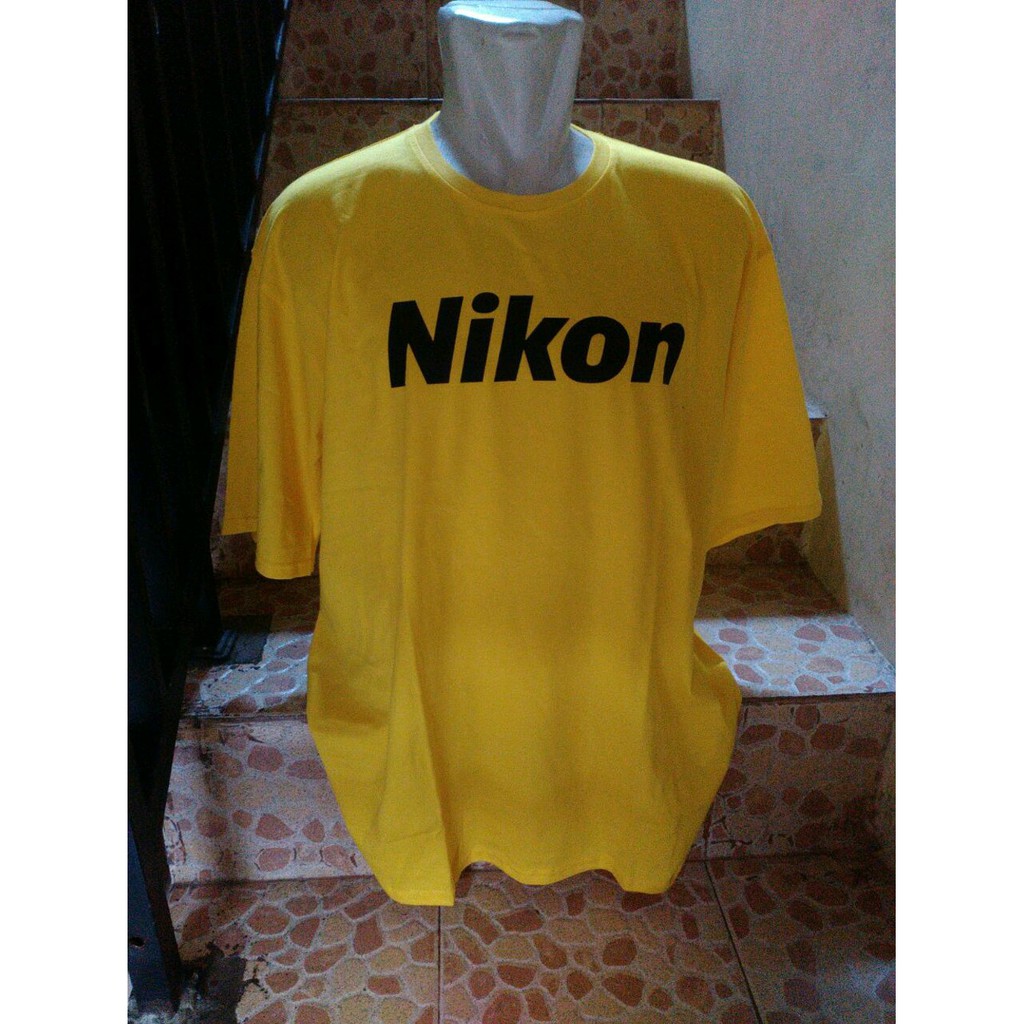 KAOS NIKON BAJU NIKON TSHIRT NIKON Berkualitas