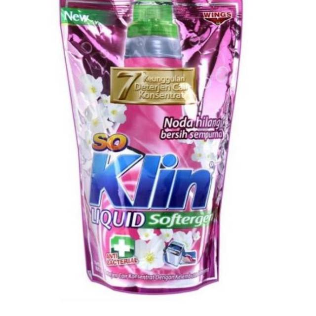 KOSONG - So Klin Liquid Softergent 800 ML Detergent Cair Konsentrat