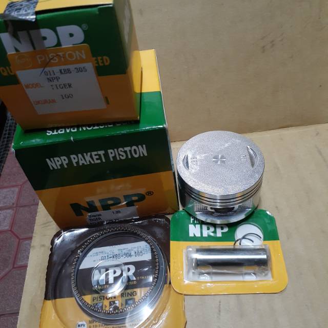 Piston kit tiger oversize 100 npp