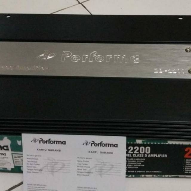 POWER MONOBLOK PERFORMA ZD 2200/ZD2200/ZD-2200 (ORIGINAL RESMI)