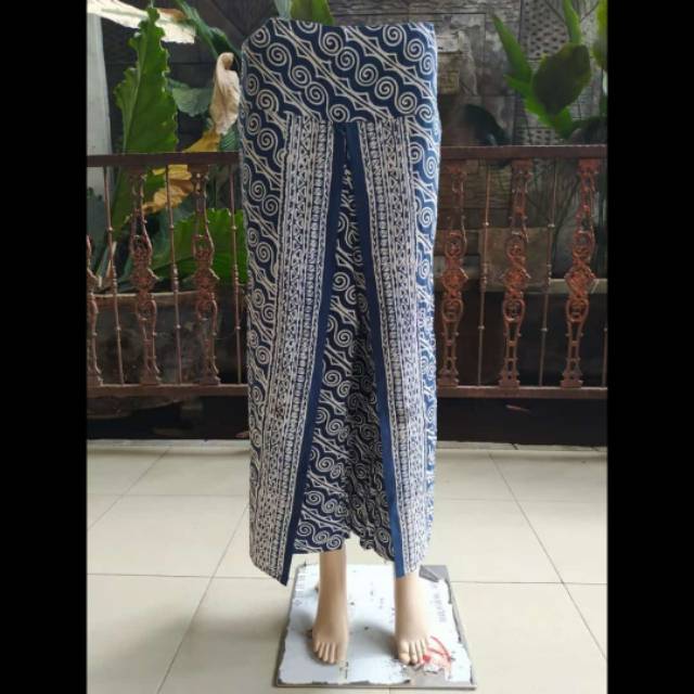 Celana Kulot Batik Cap/ Celana Kulot Layer