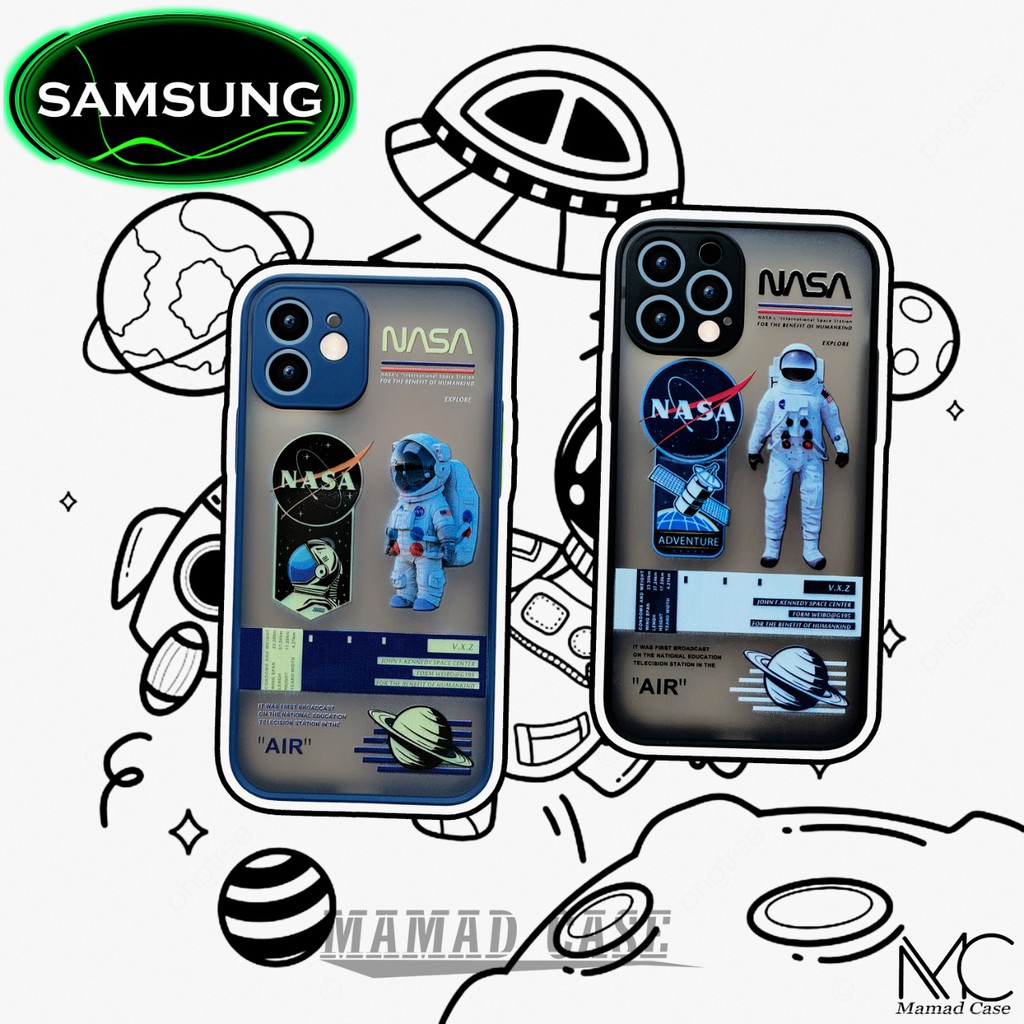 Nasa Lens Cover Camera - Soft Case Fuze 3D - SAMSUNG A01 A01Core A02S A11 M11 A20S A21S A20 A30