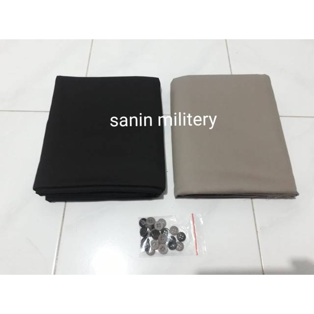 BAHAN KAIN Baju Celana PDL Jatah POLRI/kain pdl jatah polri/polisi/kain pdl Security - Satpam