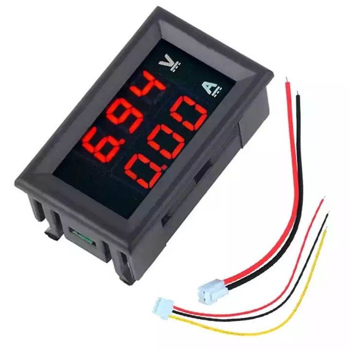volt meter amper meter dc 0 100 volt digital 10A