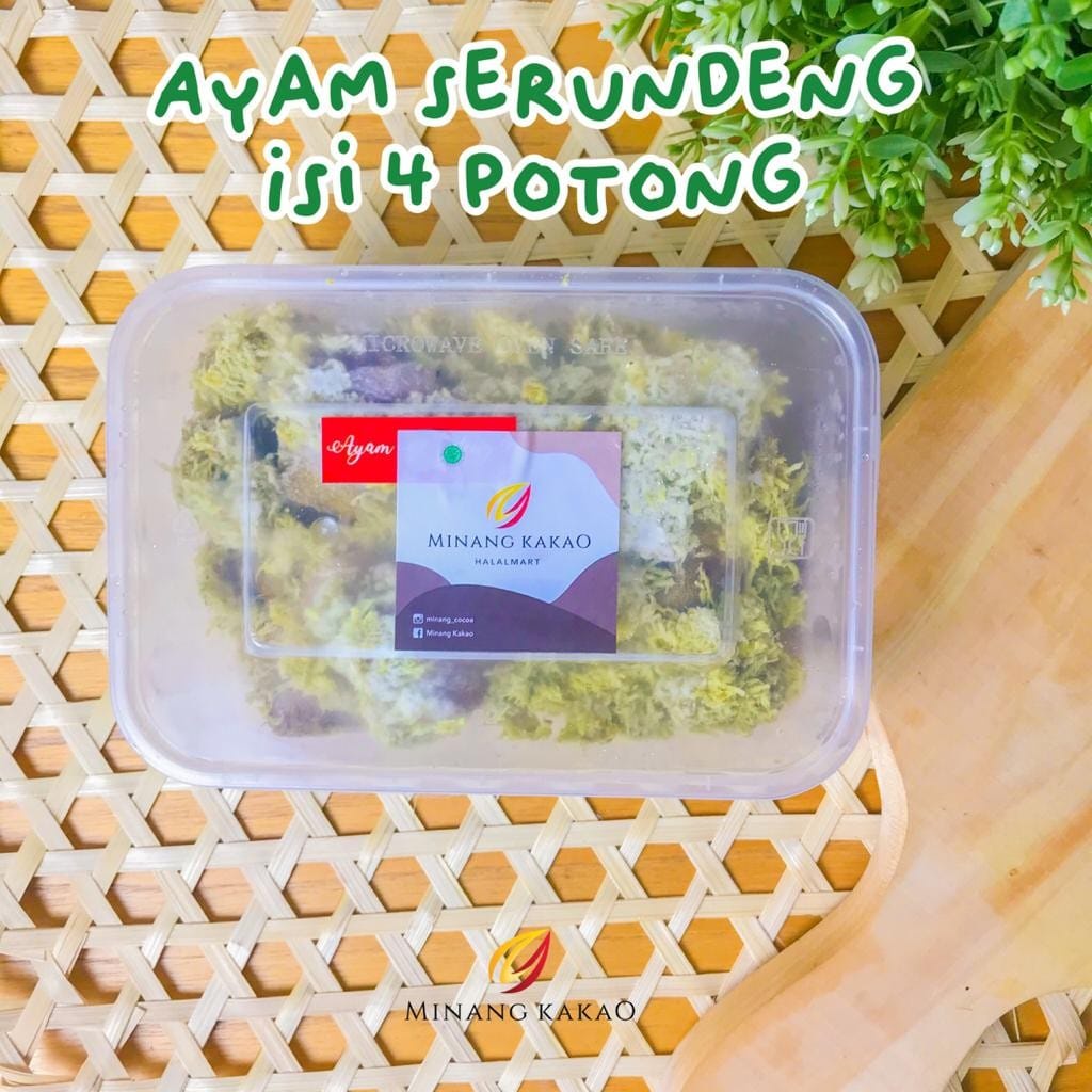 

Ayam Serundeng - 1/2 Ekor - isi 4 potong
