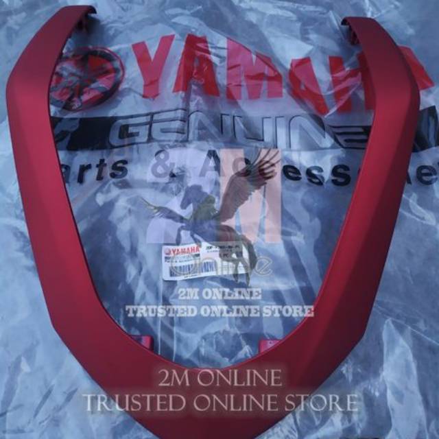 Cover frond dasi alis depan Nmax merah dof ori ygp