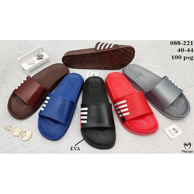 Sandal Slop Cowok BEST SELLER Import Mokaya 088-221