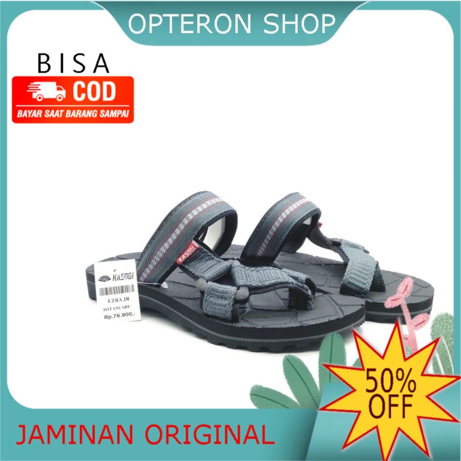 SANDAL SEPON ANAK UNTUK USIA 9 TAHUN KE ATAS DENGAN MODEL JEPIT JEMPOL KASOGI EZRA JR TERBARU ASLI N
