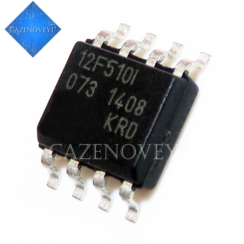 10pcs Ic Pic12F510 Pic12F510E / Sn Pic12F510-I / Sn Sop-8