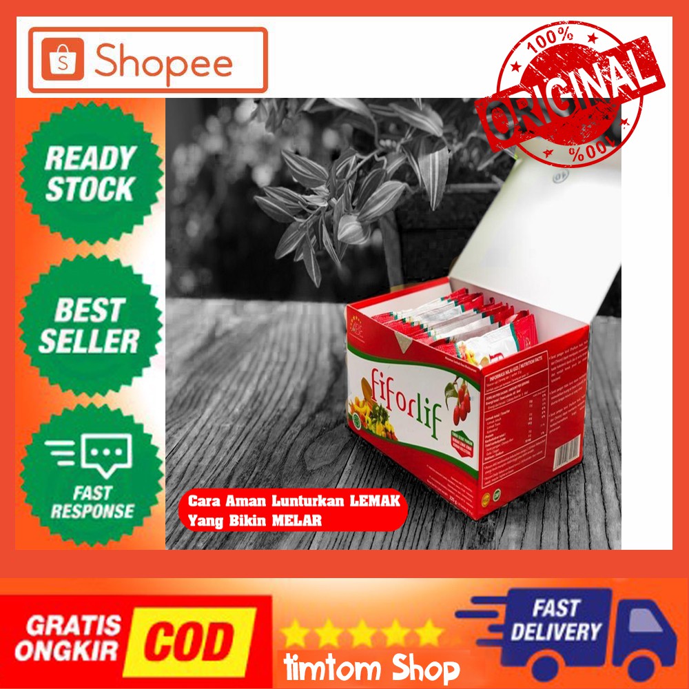 Suplemen Diet Fiforlife | Fiforlif Pelangsing Original 100% Asli Garansi Resmi PT ABE