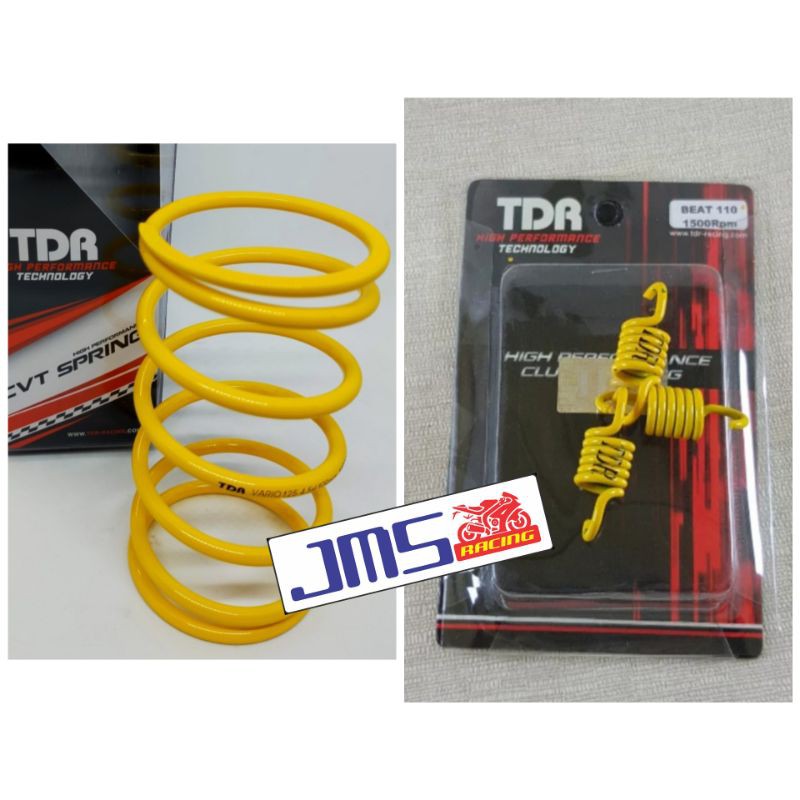 per cvt plus per kampas ganda tdr racing 1500 rpm mio beat vario nmax aerox xeon scoopy genio mio m3 beatfi