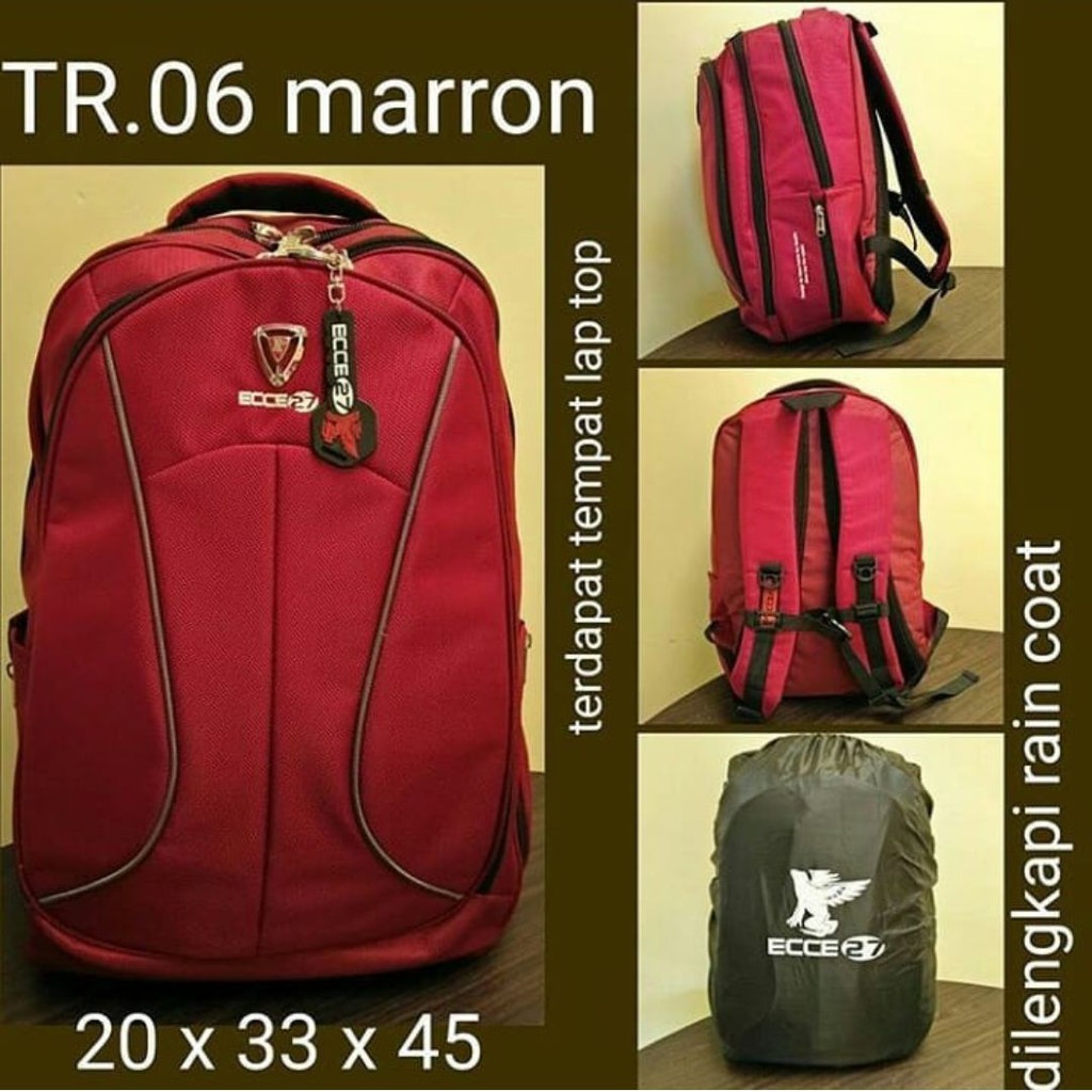 TAS RANSEL MURAH ELEGAN TR 06  ECCE 27