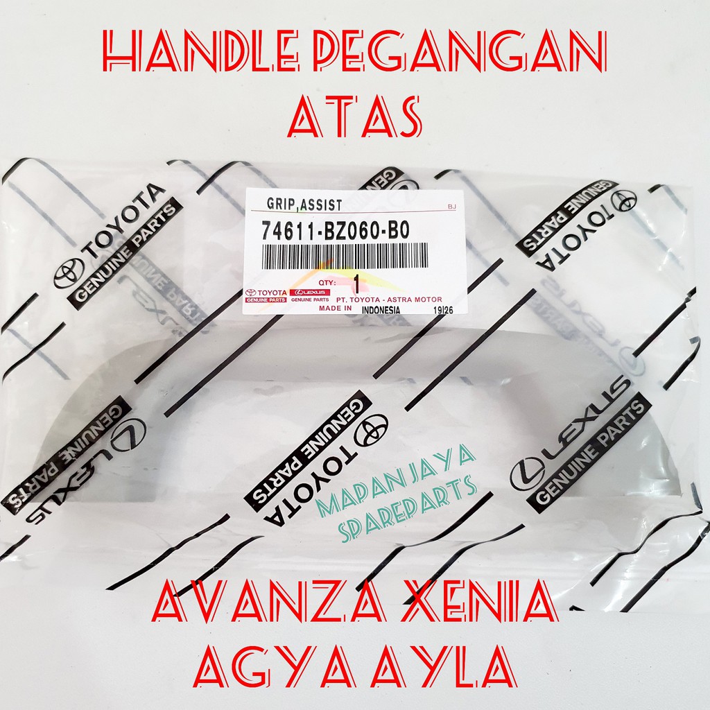 ORI HANDLE GRIP PEGANGAN TANGAN ATAS AVANZA / XENIA / AGYA / AYLA / CALYA / SIGRA